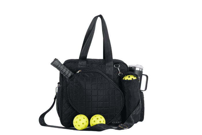 IZARI Designer Quilted Pickleball Bag